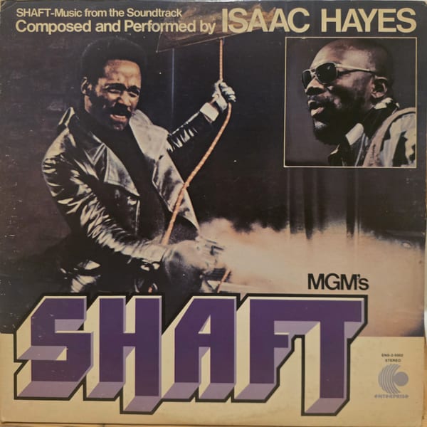 Isaac Hayes – Shaft vinyl cover