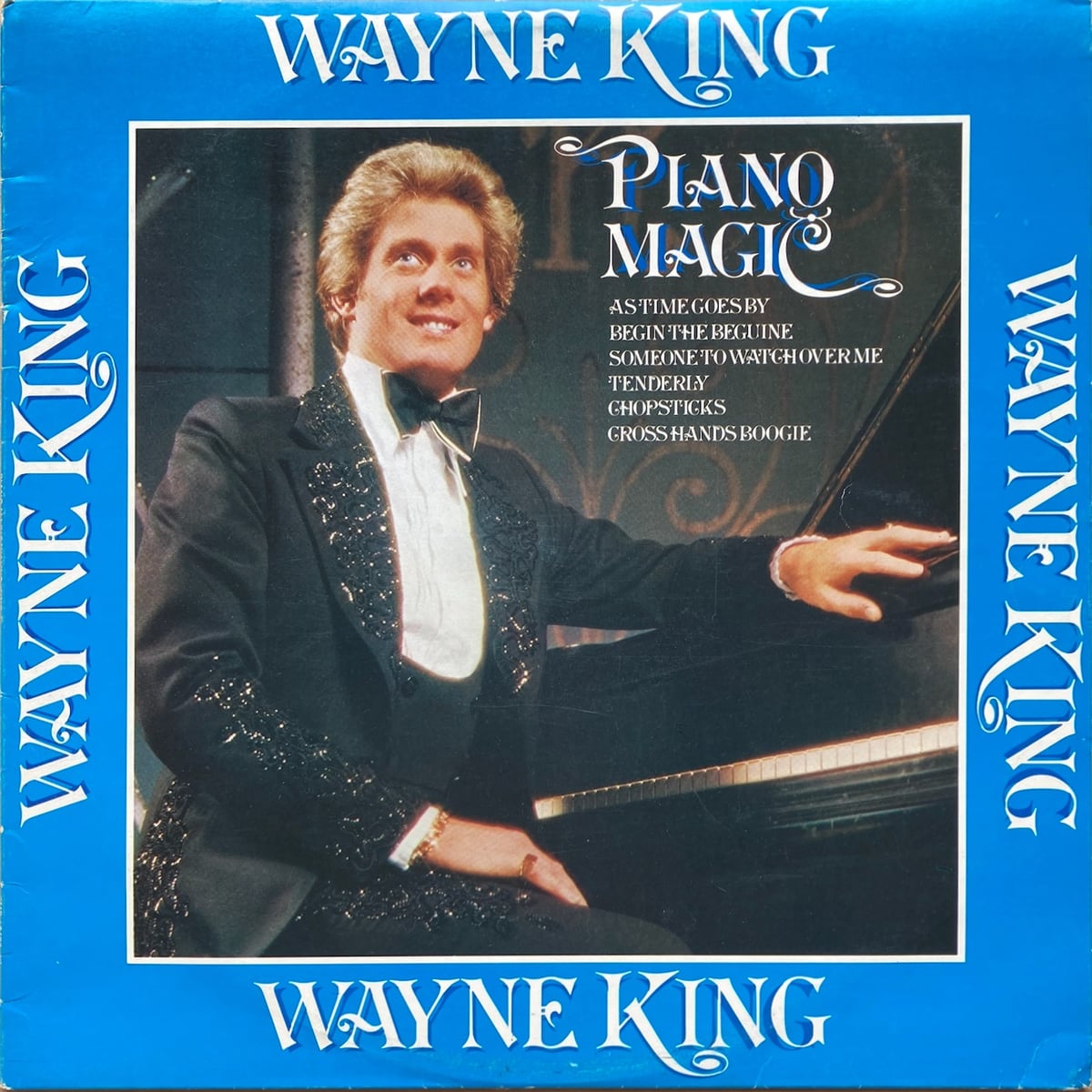 Wayne King – Piano Magic vinyl cover