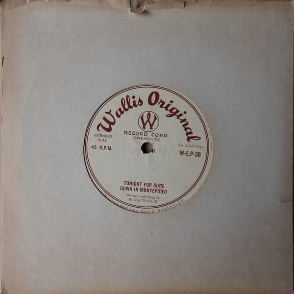 Ruth Wallis – Red Hot Risque vinyl cover