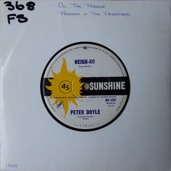 Peter Doyle – Stupidity vinyl cover