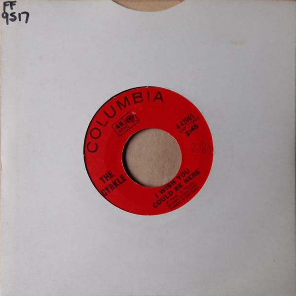 The Cyrkle – I Wish You Could Be Here vinyl cover