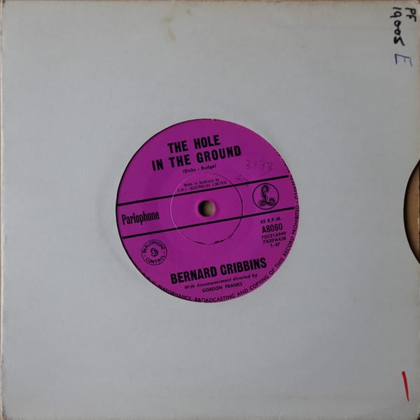 Bernard Cribbins – The Hole In The Ground vinyl cover
