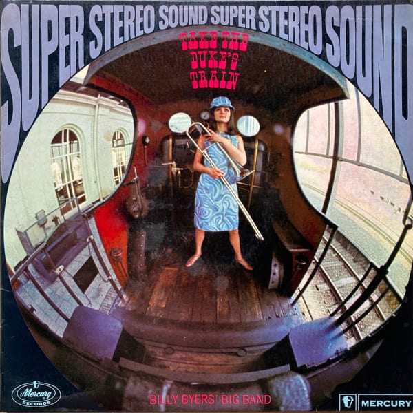 Billy Byers' Big Band – Take The Duke's Train vinyl cover