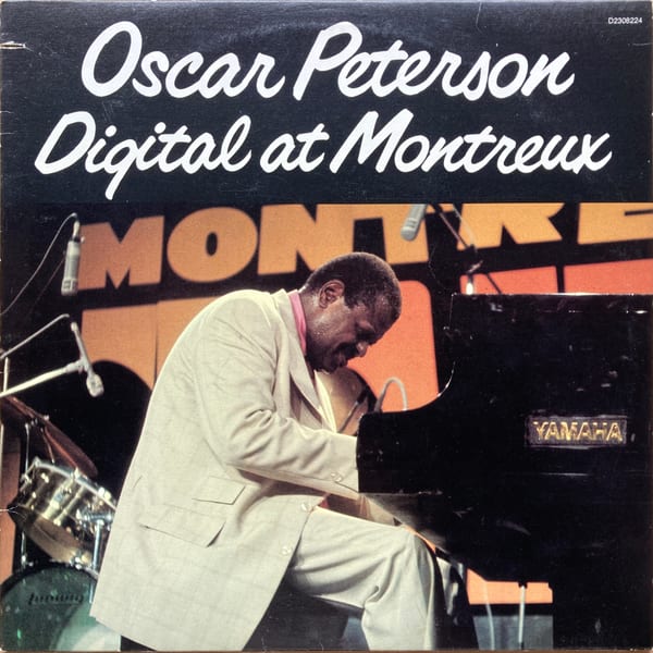 Oscar Peterson – Digital At Montreux vinyl cover
