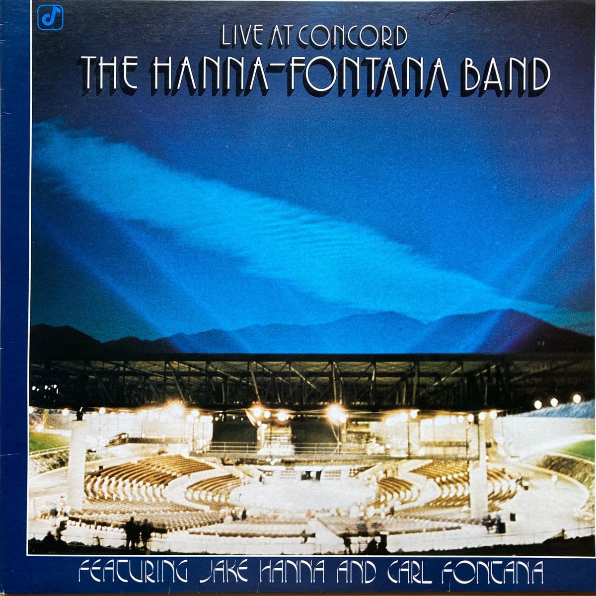 The Hanna-Fontana Band, Jake Hanna, Carl Fontana – Live At Concord vinyl cover