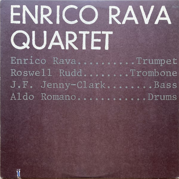 Enrico Rava Quartet – Enrico Rava Quartet vinyl cover