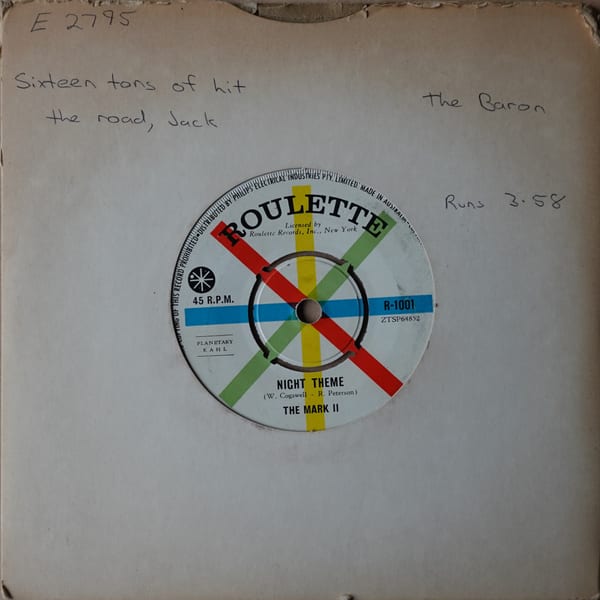 The Mark II – Nicht Theme / Confusion vinyl cover