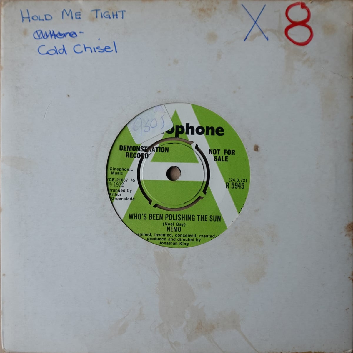Nemo – Who's Been Polishing The Sun vinyl cover