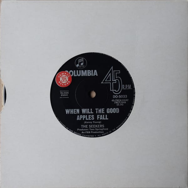 The Seekers – When Will The Good Apples Fall vinyl cover
