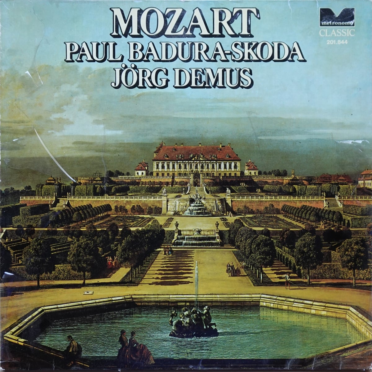 Wolfgang Amadeus Mozart, Paul Badura-Skoda, Jörg Demus – Drei Werke aus der Gesamtausgabe "Das vierhändige Werk" vinyl cover