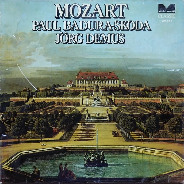 Wolfgang Amadeus Mozart, Paul Badura-Skoda, Jörg Demus – Drei Werke aus der Gesamtausgabe "Das vierhändige Werk" vinyl cover
