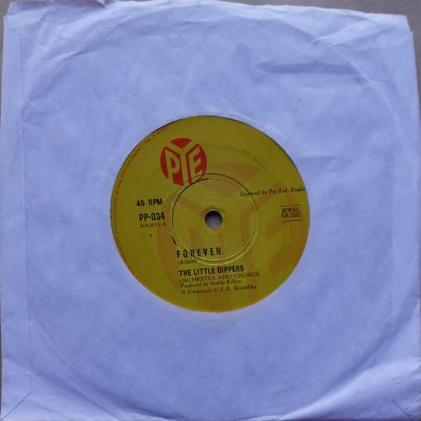 The Little Dippers – Forever / Two By Four vinyl cover