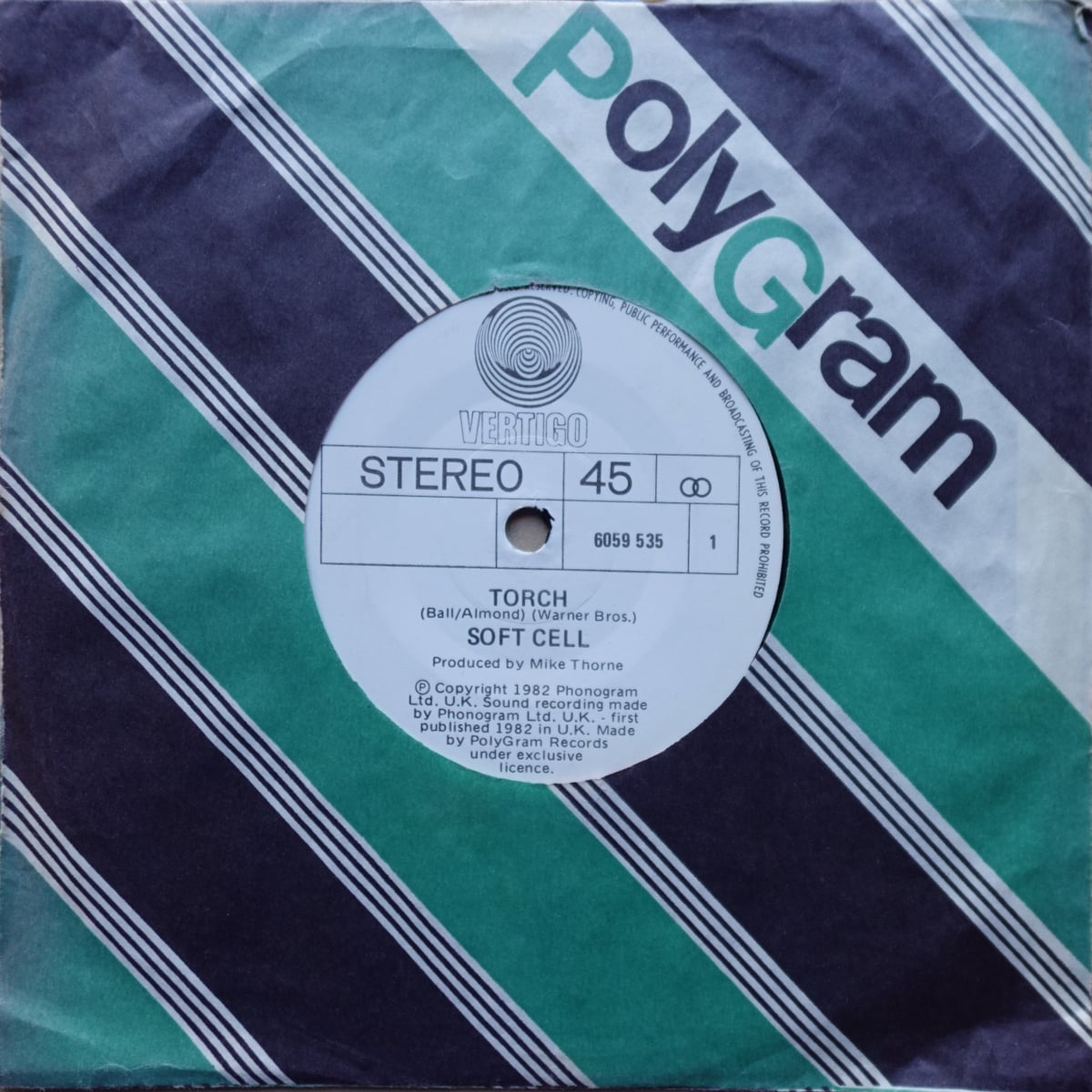 Soft Cell – Torch vinyl cover