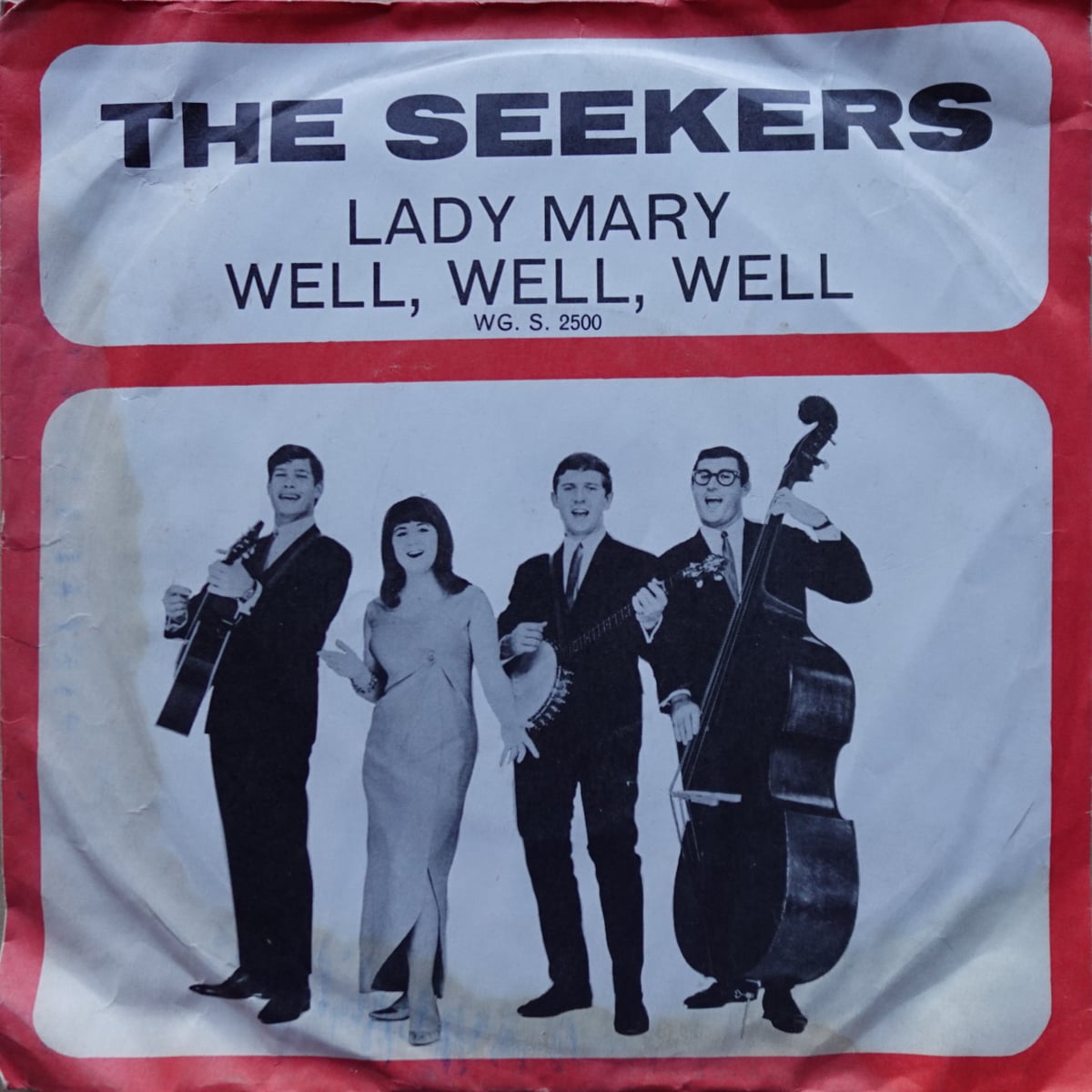 The Seekers – Lady Mary / Well, Well, Well vinyl cover