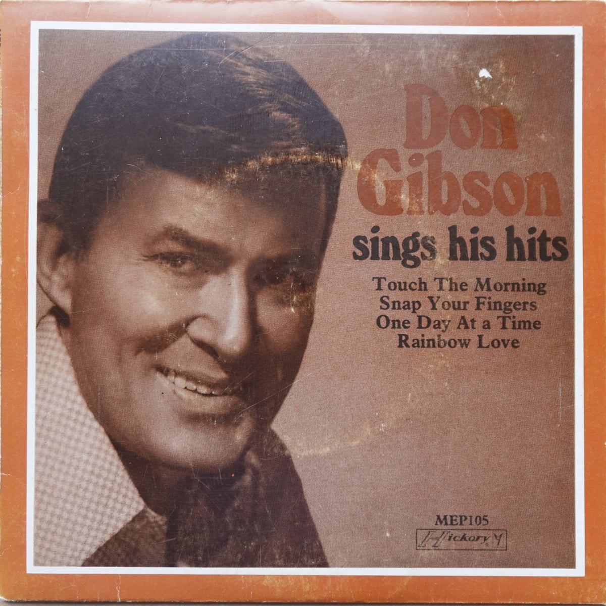 Don Gibson – Don Gibson Sings His Hits vinyl cover