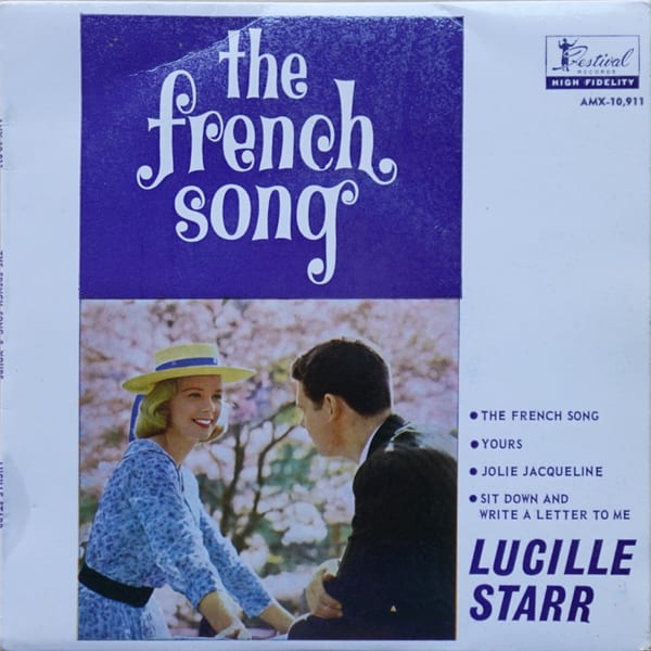 Lucille Starr – The French Song vinyl cover