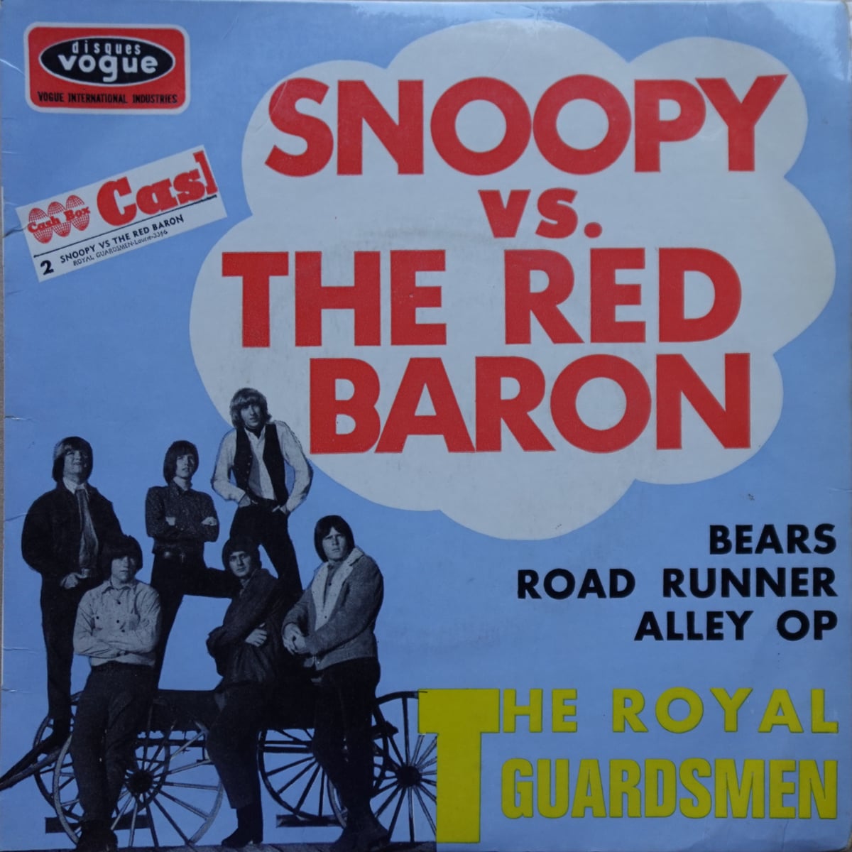 The Royal Guardsmen – Snoopy Vs. The Red Baron vinyl cover