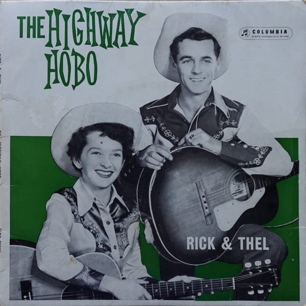 Rick & Thel Carey – The Highway Hobo vinyl cover