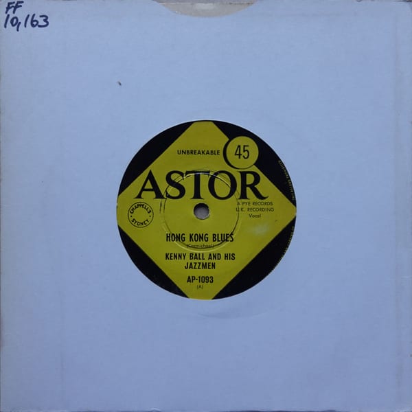 Kenny Ball And His Jazzmen – Hong Kong Blues vinyl cover