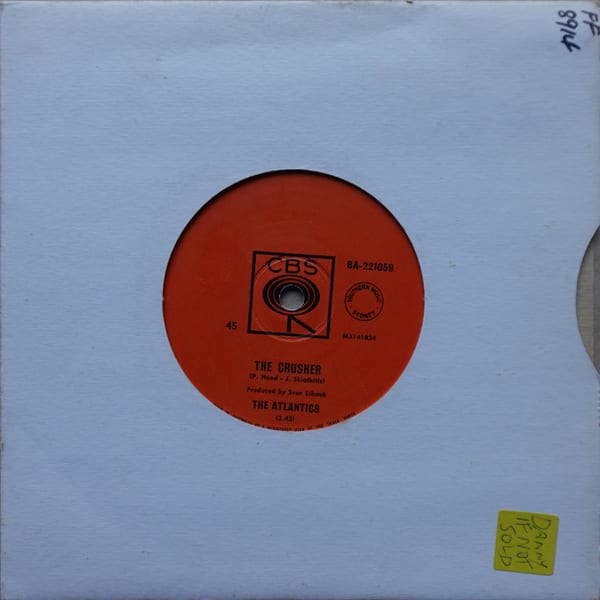 The Atlantics – The Crusher vinyl cover