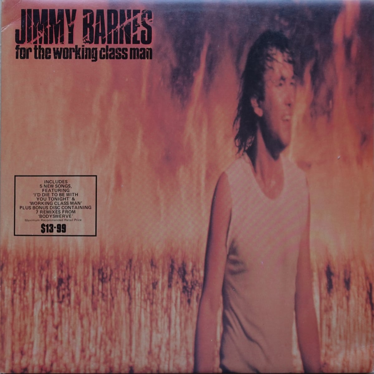 Jimmy Barnes – For The Working Class Man vinyl cover