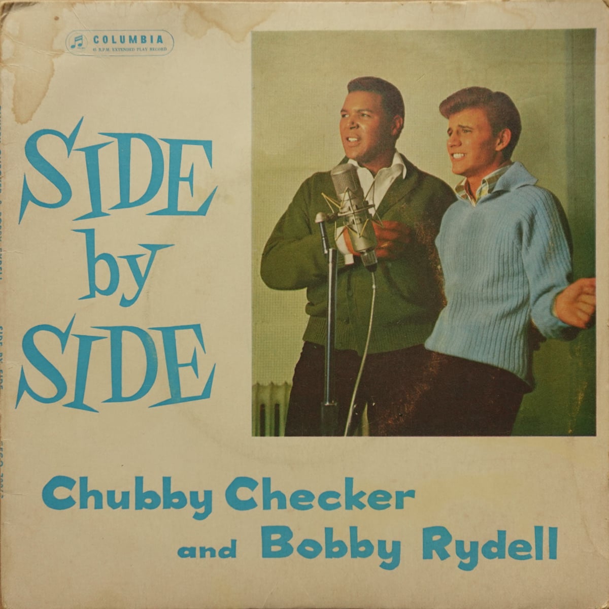 Chubby Checker, Bobby Rydell – Side By Side vinyl cover