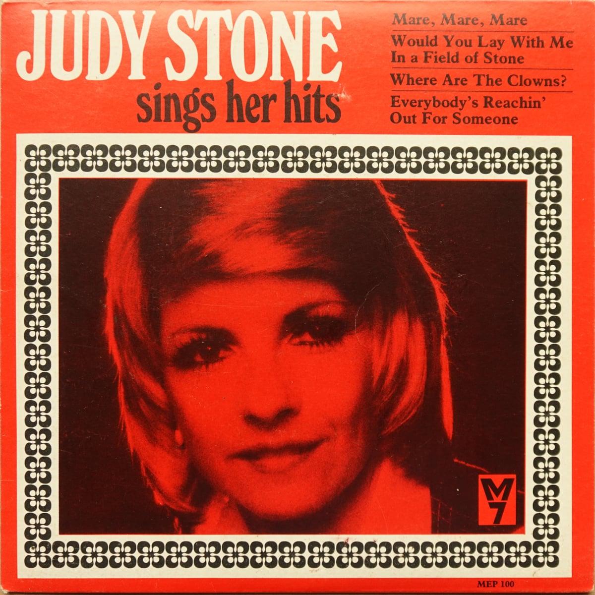 Judy Stone – Sings Her Hits vinyl cover