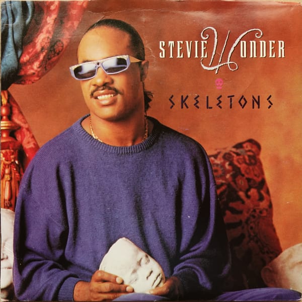 Stevie Wonder – Skeletons vinyl cover