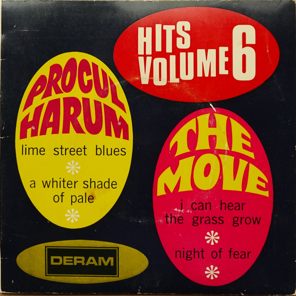 Procol Harum, The Move – Hits Volume 6 vinyl cover