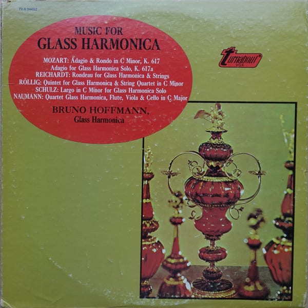 Bruno Hoffmann – Music For Glass Harmonica vinyl cover