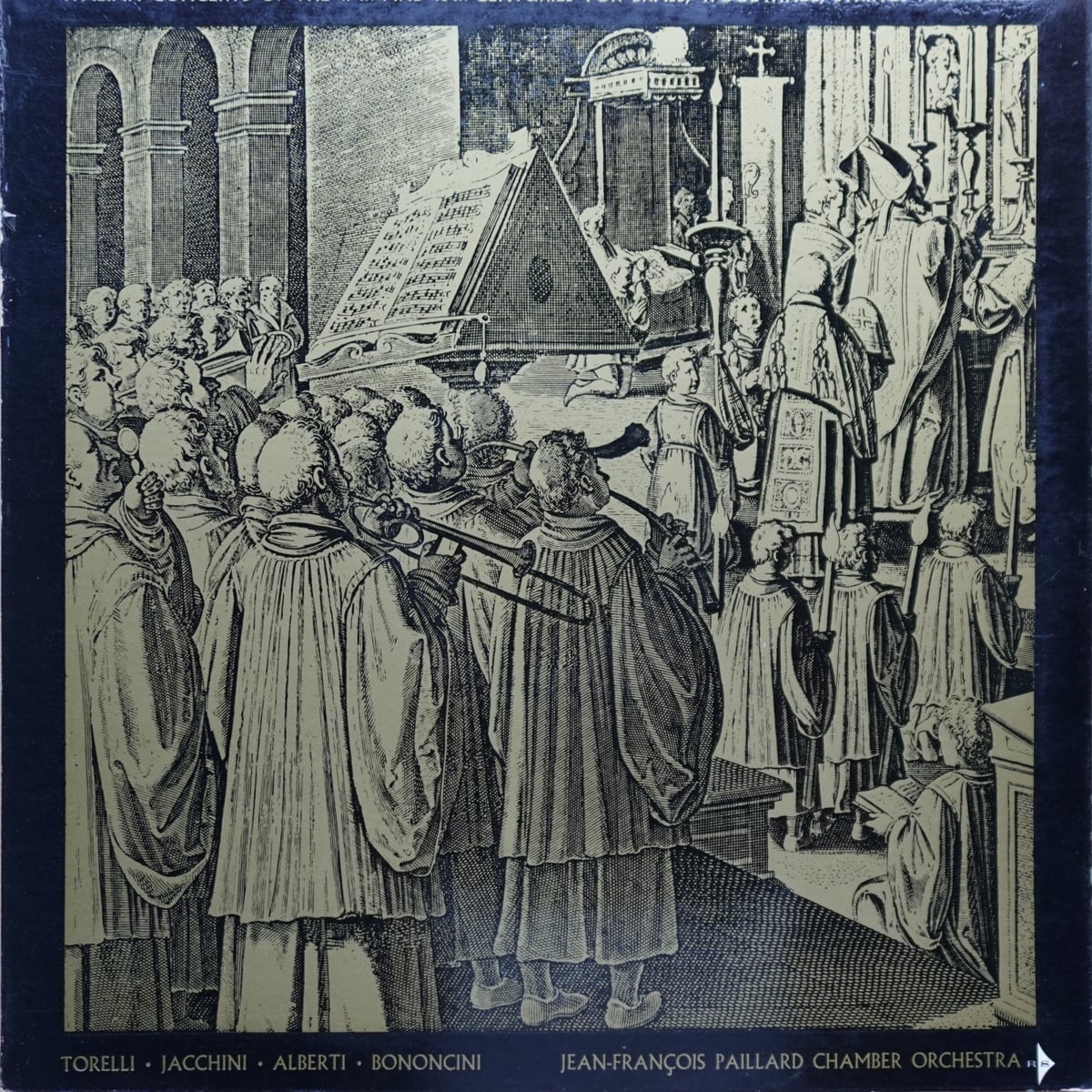 Giuseppe Torelli / Giacomo Jacchini / Giuseppe Matteo Alberti / Giovanni Battista Bononcini – Italian Concerts of The 17th and 18th Centuries for Brass, Woodwinds, Strings and Organ vinyl cover