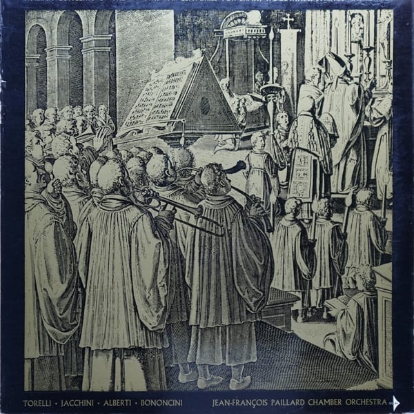 Giuseppe Torelli / Giacomo Jacchini / Giuseppe Matteo Alberti / Giovanni Battista Bononcini – Italian Concerts of The 17th and 18th Centuries for Brass, Woodwinds, Strings and Organ vinyl cover