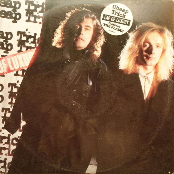Cheap Trick – Lap Of Luxury vinyl cover