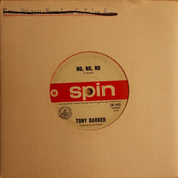 Tony Barber – Wondrous Place vinyl cover