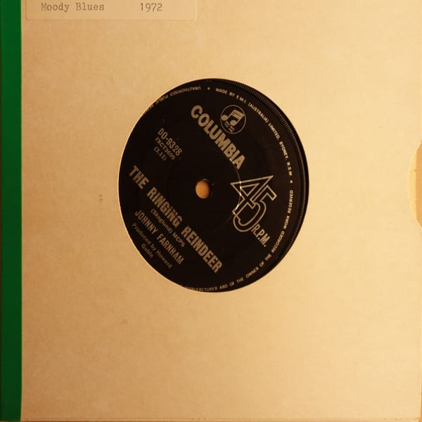 John Farnham – Christmas Happy vinyl cover