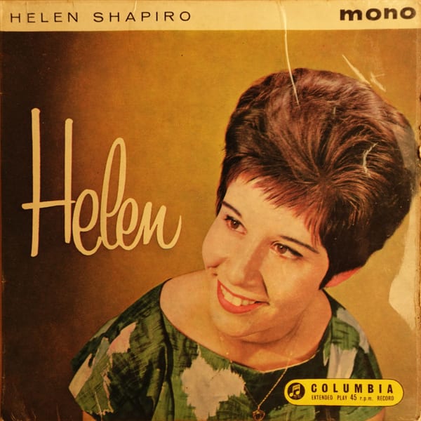 Helen Shapiro – Helen vinyl cover