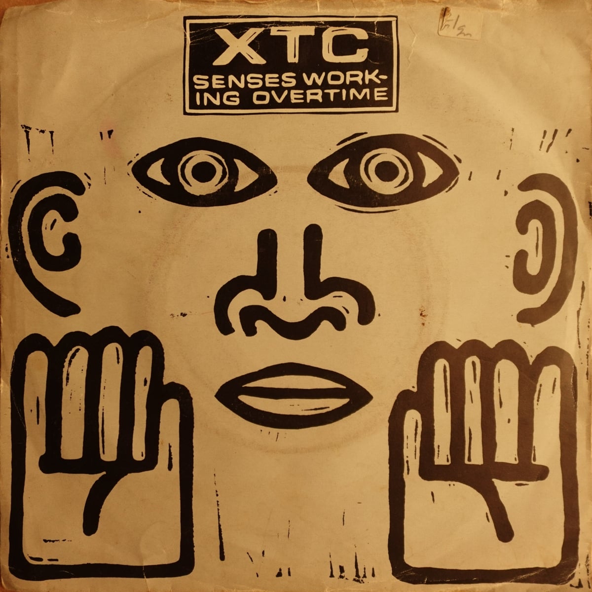 XTC – Senses Working Overtime vinyl cover