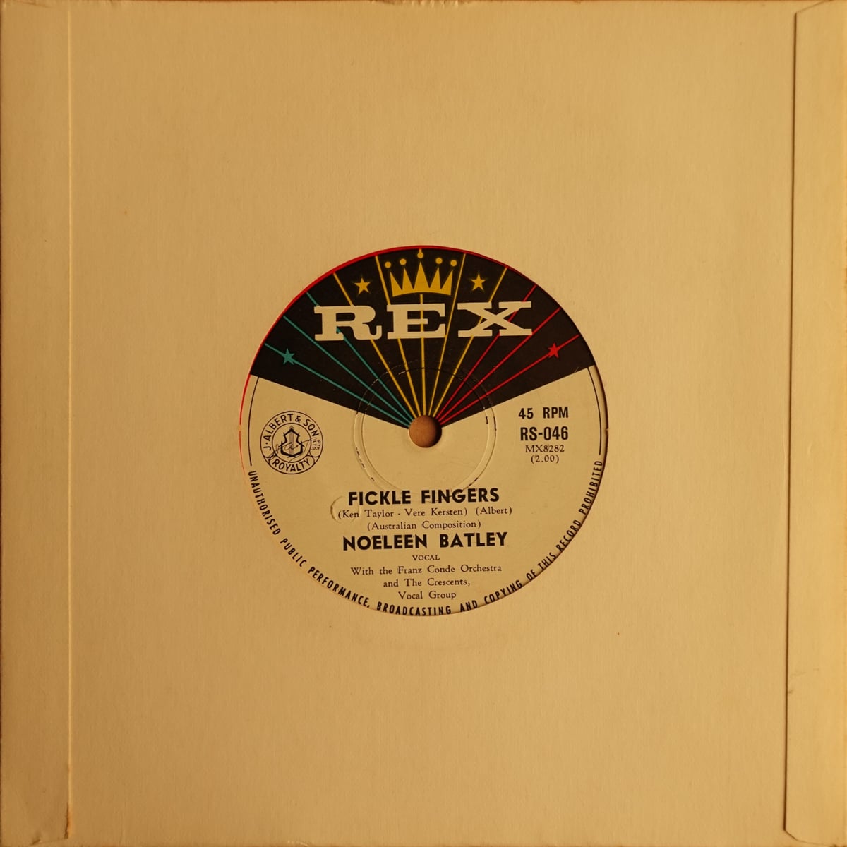 Noeleen Batley – Rendezvous vinyl cover