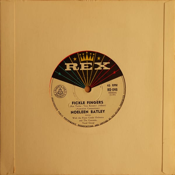Noeleen Batley – Rendezvous vinyl cover