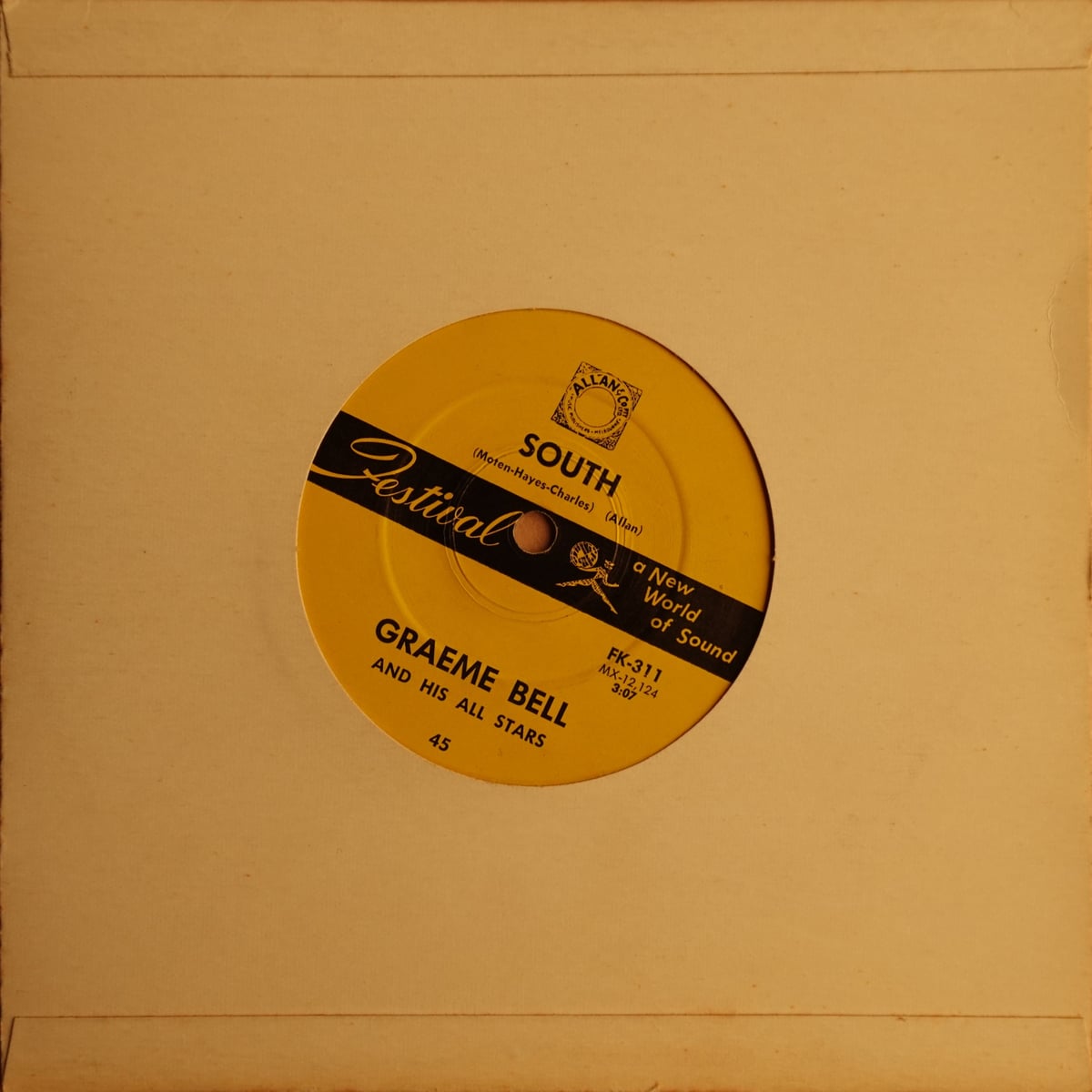 Graeme Bell All Stars – Rag Trade Rag vinyl cover