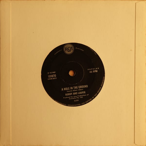 Bobby And Laurie – The Carroll County Accident vinyl cover