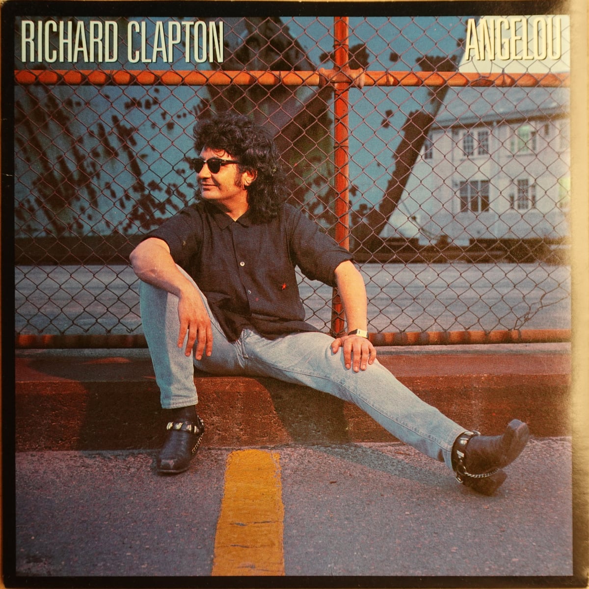 Richard Clapton – Angelou vinyl cover