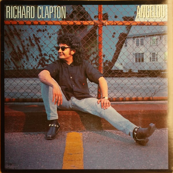 Richard Clapton – Angelou vinyl cover