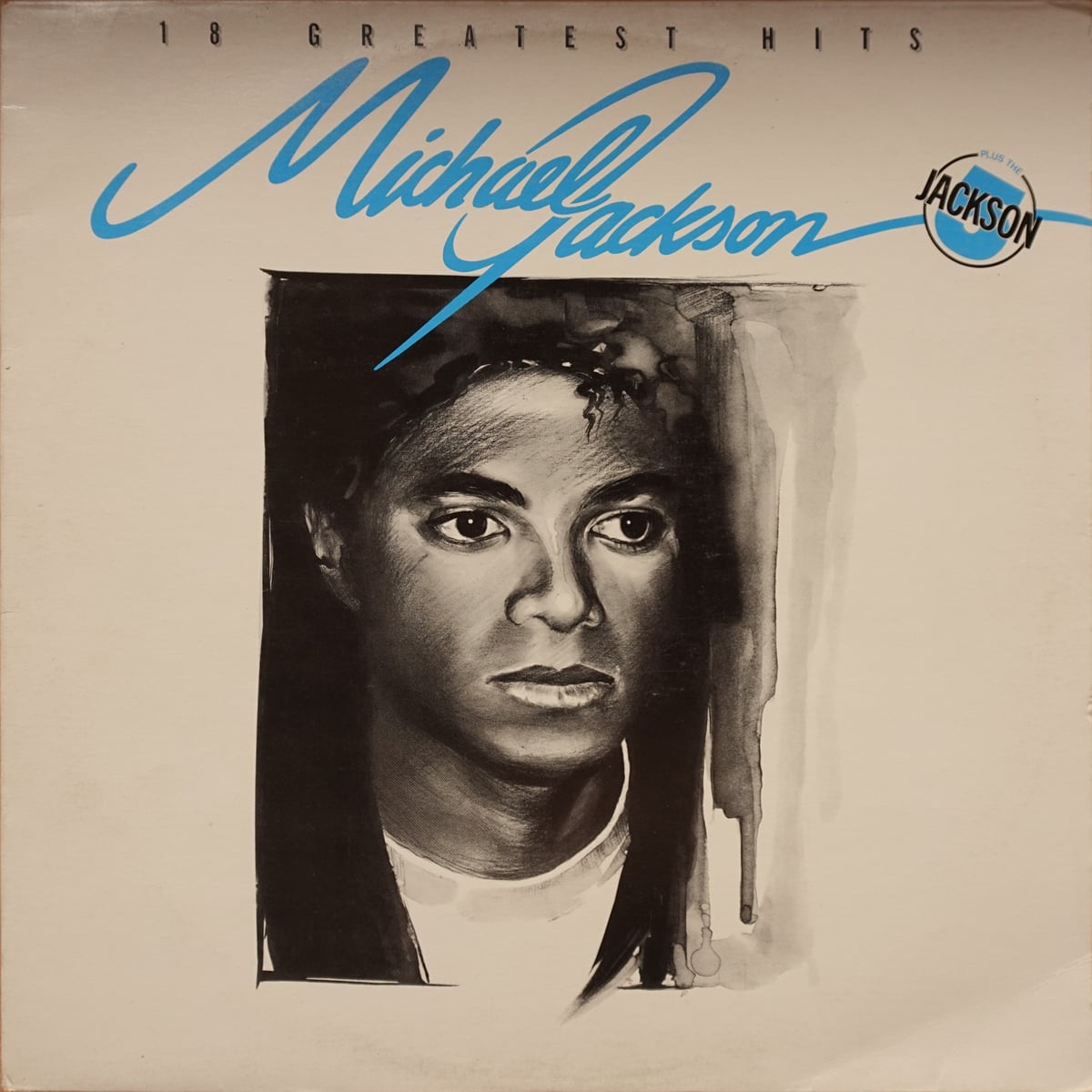 Michael Jackson, The Jackson 5 – 18 Greatest Hits vinyl cover