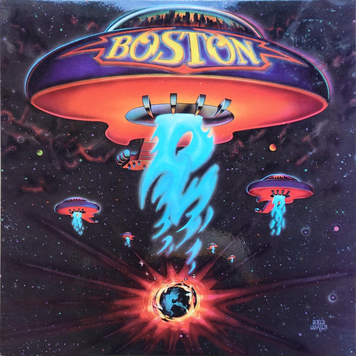 Boston – Boston vinyl cover