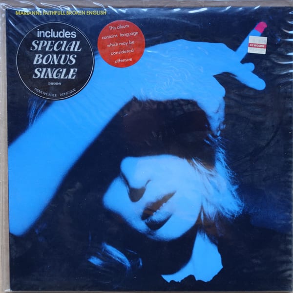 Marianne Faithfull – Broken English vinyl cover