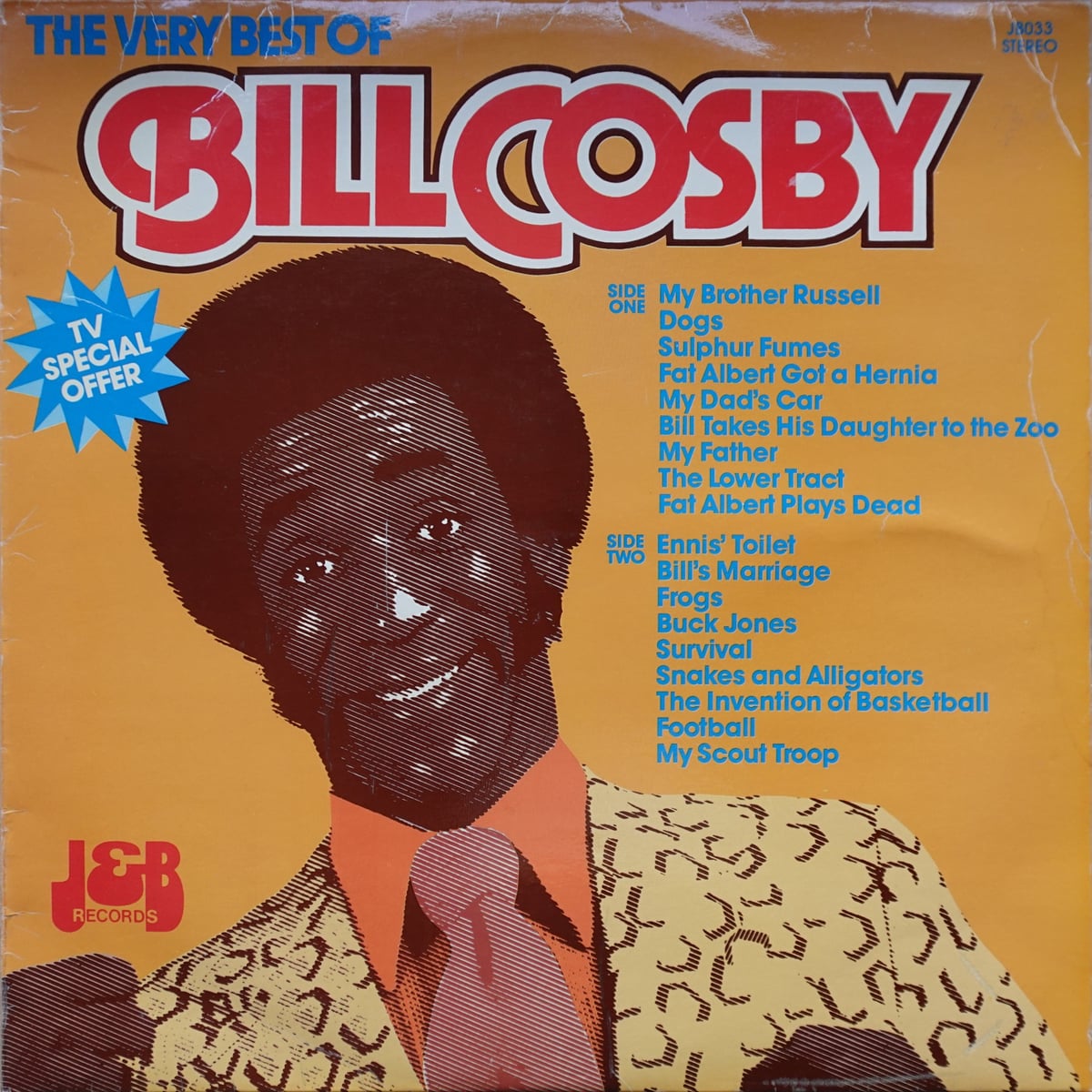Bill Cosby – The Very Best Of Bill Cosby vinyl cover