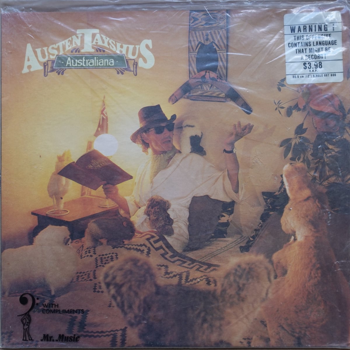 Austen Tayshus – Australiana vinyl cover