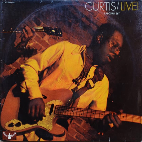 Curtis Mayfield – Curtis / Live! vinyl cover