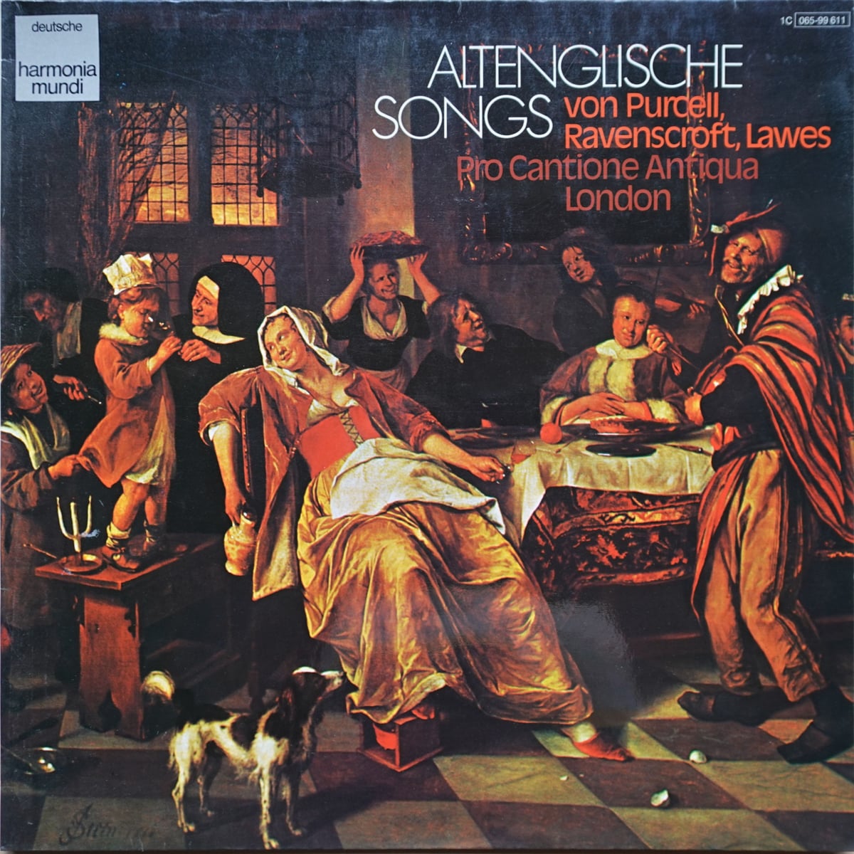 Pro Cantione Antiqua – Altenglische Songs vinyl cover